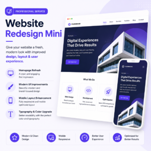 Website Redesign Mini