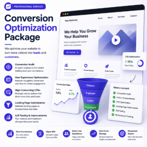 Conversion optimization package